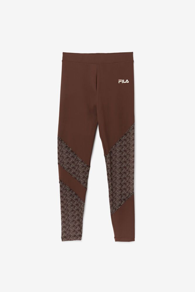 Fila Legging Vilina Womens Brown - India WCY-856479